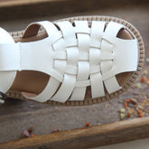 Women Hollow Plaited Casual Summer Sandals Newgew Shoes